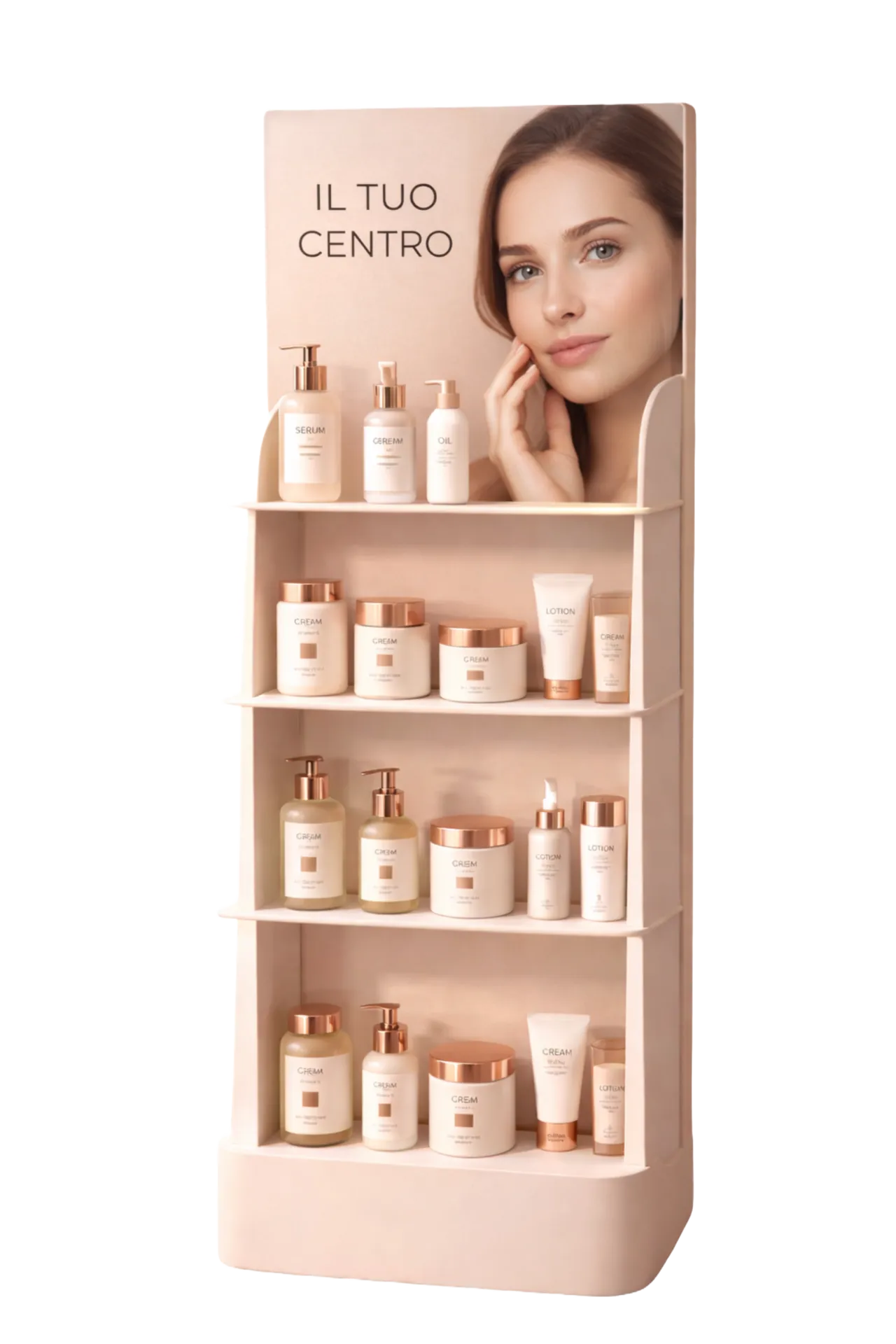 Espositori e materiali UNBRANDED